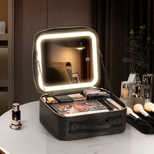 Maleta de Maquillaje con Luz - Organización, Portabilidad e Iluminación Profesional -  LumiCare